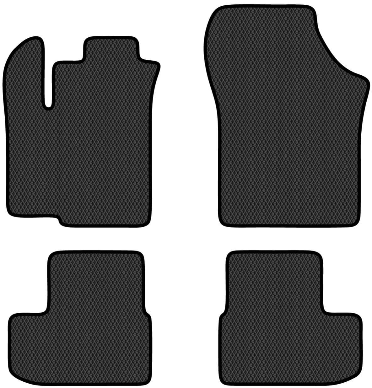 EVA коврики в салон авто EVAtech для Splash Suzuki 2008-2015 1 поколение Htb EU (SZ22369PV4RBB)