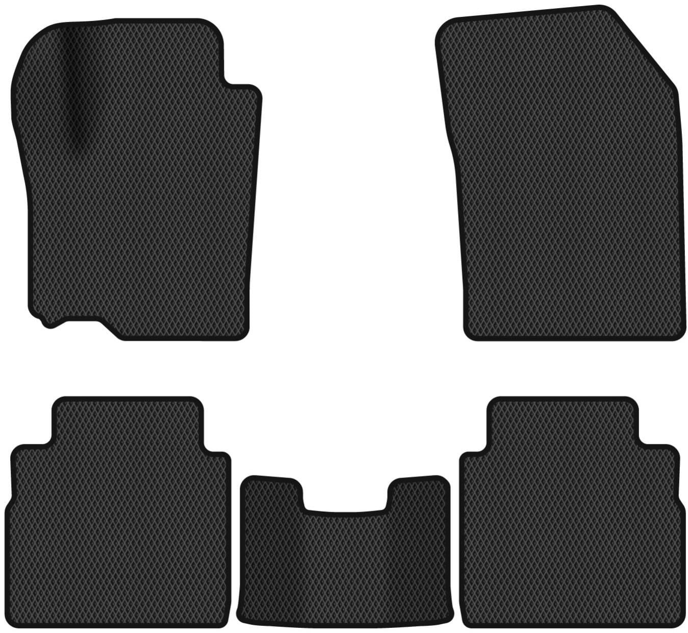 EVA коврики в салон авто EVAtech для SX4 Suzuki 2014-2021 2 поколение Htb EU (SZ3232CE5CP2RBB)