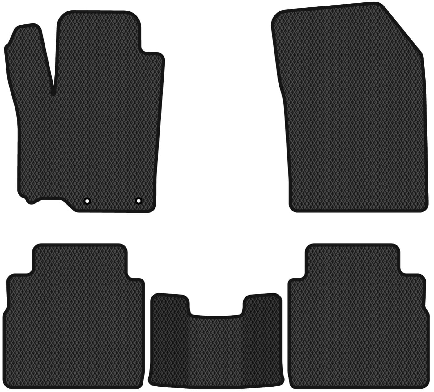 EVA коврики в салон авто EVAtech для SX4 Suzuki 2014-2021 2 поколение Htb EU (SZ3232CV5RBB)