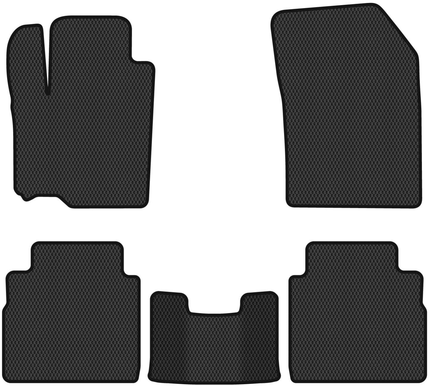 EVA коврики в салон авто EVAtech для SX4 S-Cross Suzuki 2021 3 поколение SUV EU (SZ43483C5RBB)