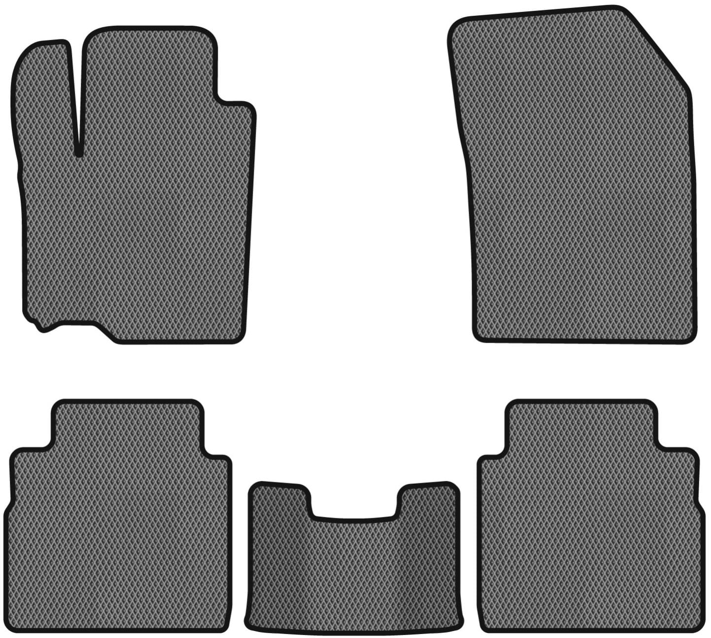 EVA коврики в салон авто EVAtech для SX4 S-Cross Suzuki 2021 3 поколение SUV EU (SZ43483C5RGB)