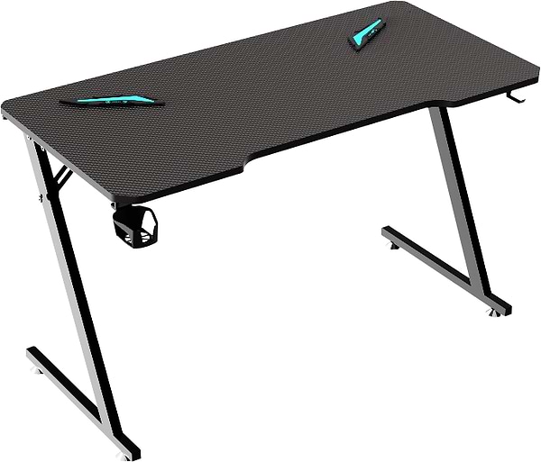 Фото - Стіл комп'ютерний GT Racer T-1213 (120x60x73) Black