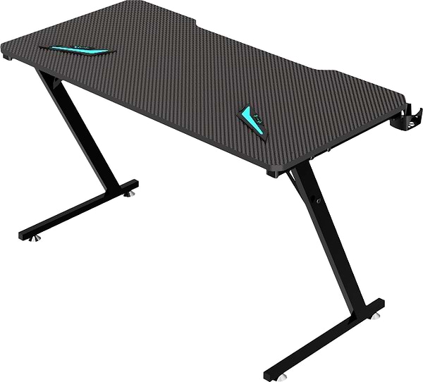 Фото - Стіл комп'ютерний GT Racer T-1213 (120x60x73) Black