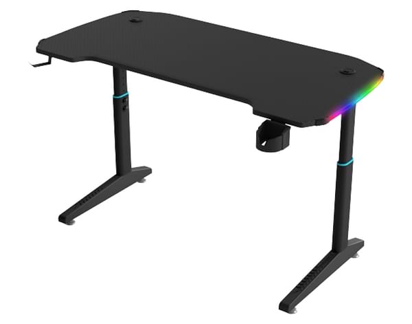 Фото - Стіл комп'ютерний GT Racer T-1221 Black