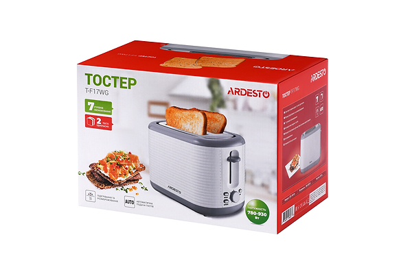 Фото - Тостер Ardesto T-F17WG