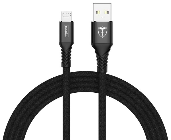 Кабель синхронізації даних T-phox Jagger T-M814 Micro USB - 2m (Black)