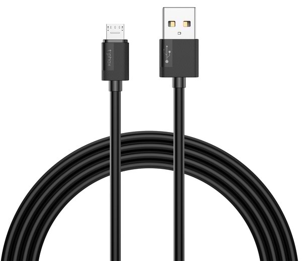 Кабель T-phox Nets T-M801 Micro USB - 2m (Black)