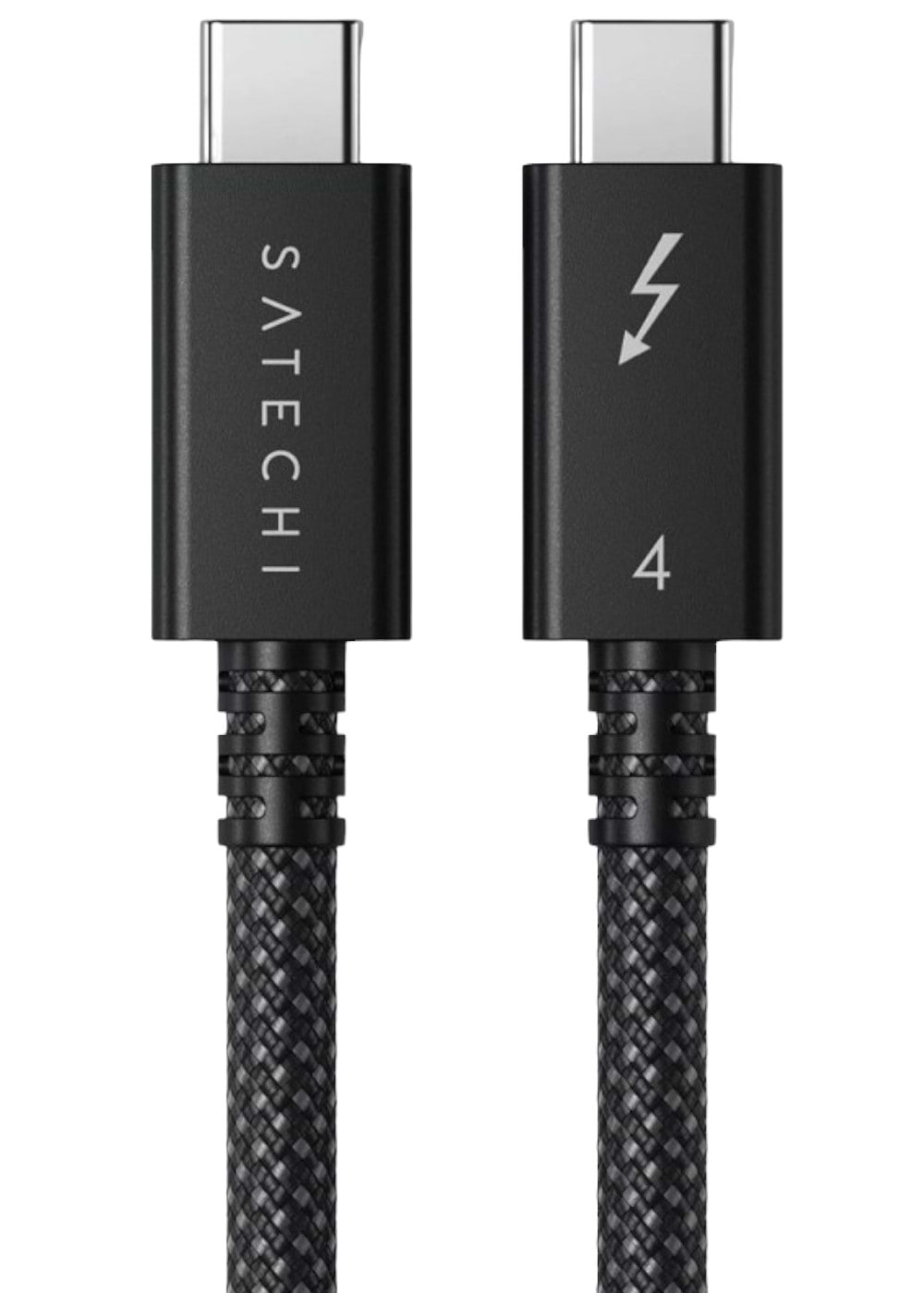 Кабель Thunderbolt Satechi Thunderbolt 4 Pro 240W Black 1m (ST-YTB100K) - Фото 1