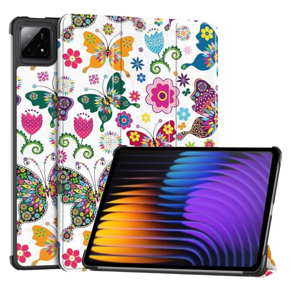 Чохол для планшету BeCover Smart Case for Xiaomi Pad 7 / 7 Pro 11.2" Butterfly (712800) - Фото 1