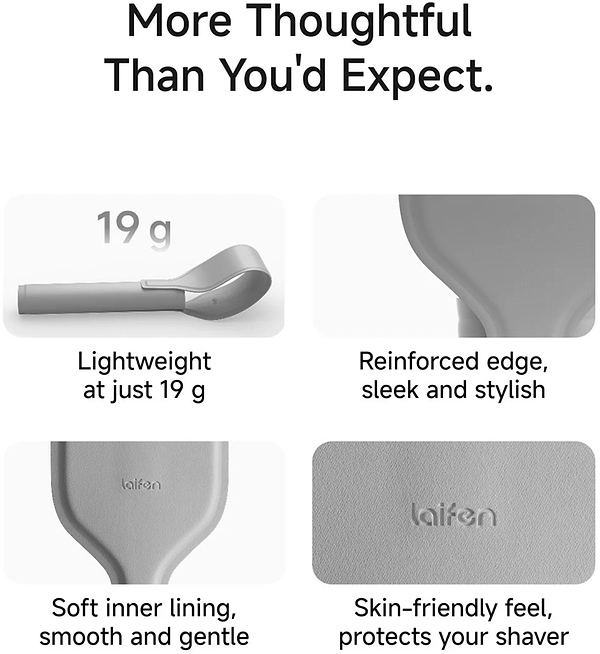 Фото - Кейс для бритви Laifen T1 Pro Grey (LFESPC Light Gray)