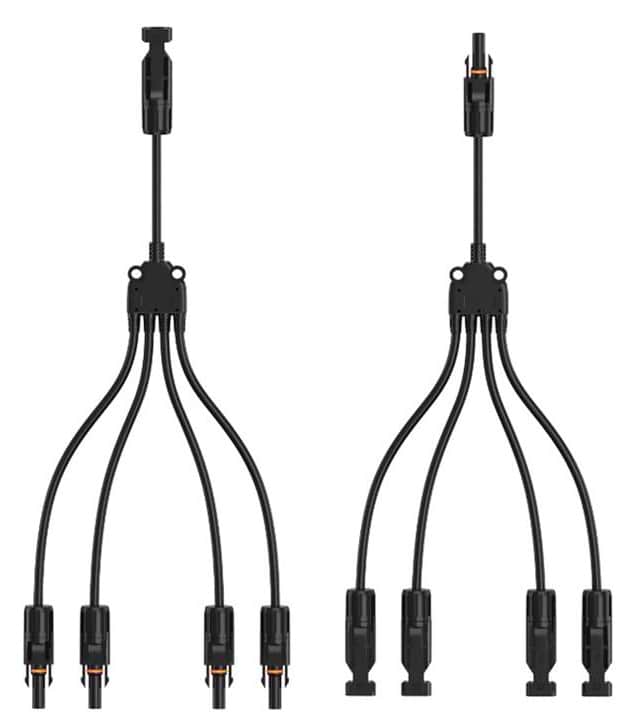 Кабель для сонячної панелі 2E MC4-4T1