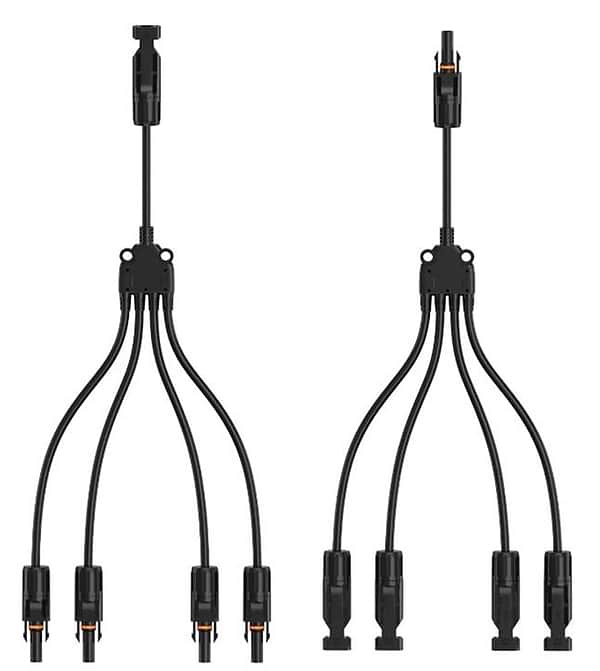 Фото - Кабель для сонячної панелі 2E MC4-4T1