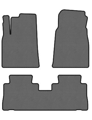 EVA коврики в салон авто EVAtech для Captiva (C140) 7 seats MT Restyling Chevrolet 2011-2018 1 поколение SUV EU CT1173Z3SGB