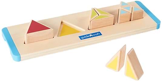 Сортер Guidecraft Manipulatives Трикутники (G6745)