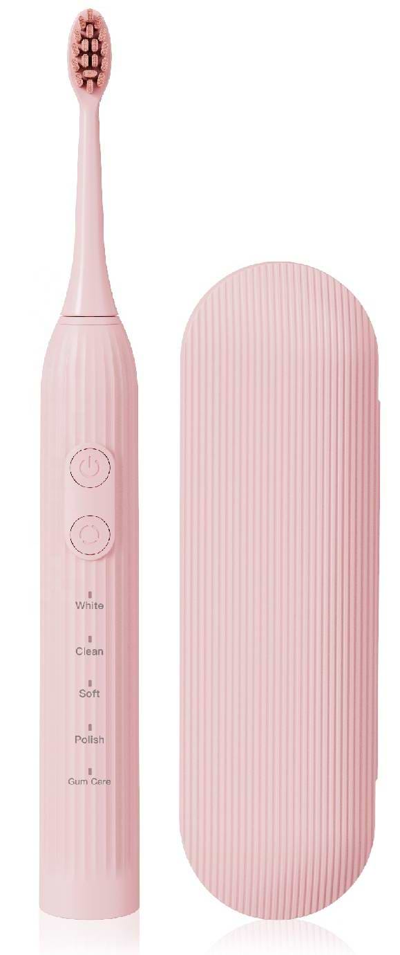 Фото - Зубная щетка электрическая INSPIRE T14 8 насадок + кейс Pink (ins-t14-8noz-case-pink)