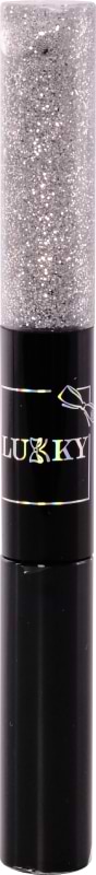 Набор для лица Lukky Тушь и блестки для век. Цвет черный с серебряными блестками (T18924)