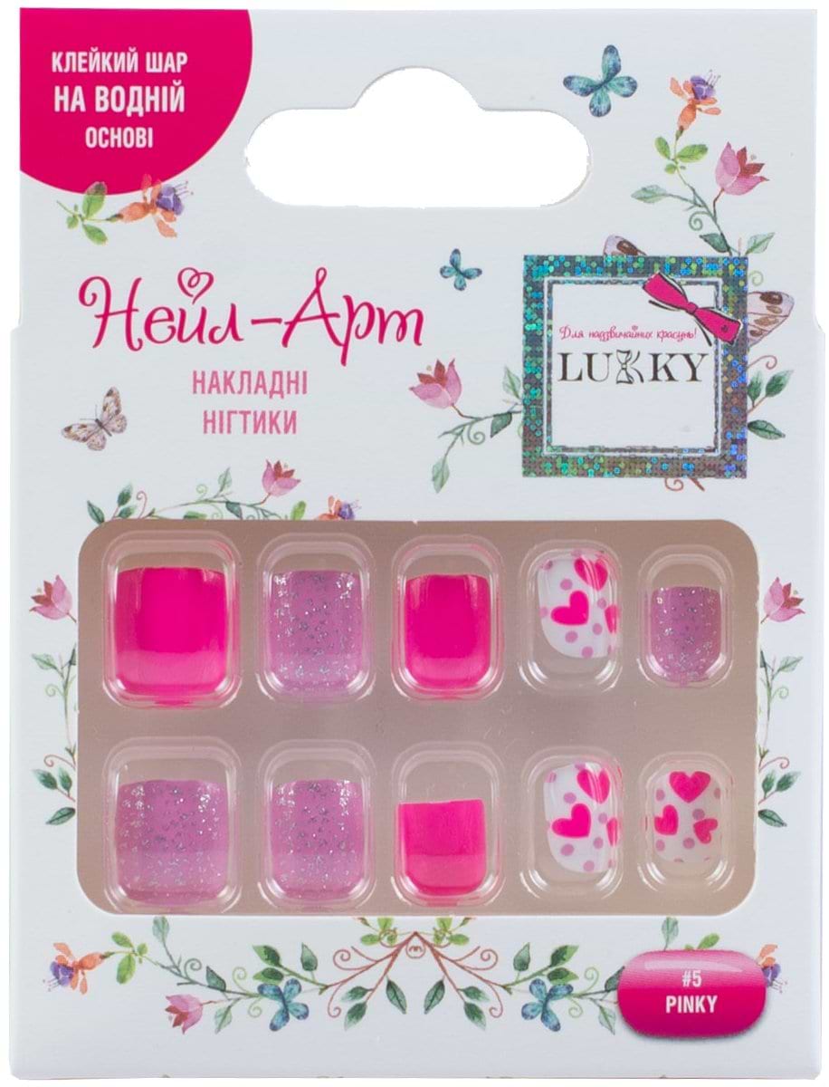 Набор для ногтей Lukky PINKY 10 шт. (T19426)
