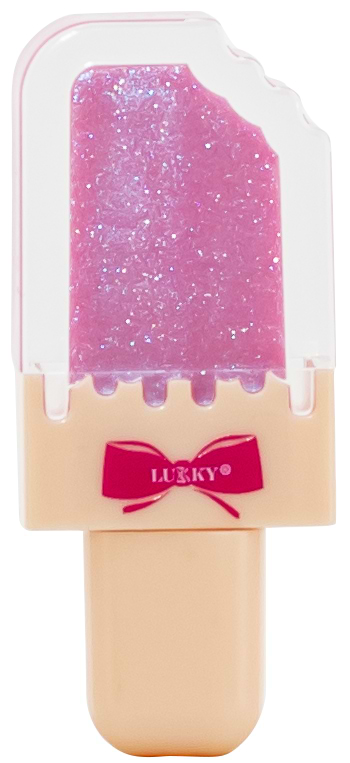 Фото - Набір для обличчя Lukky Сяючий блиск для губ Ice-cream фуксія зі смаком полуничного морозива (T25395)