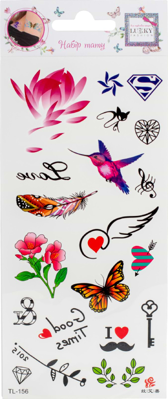 Тату Lukky Fashion Чарівна природа (T25617)