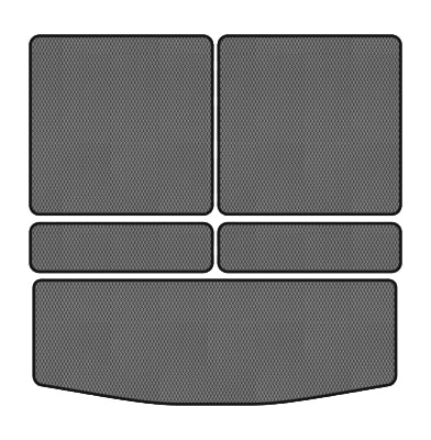 EVA килимок в багажник авто EVAtech для Outlander 7 seats Mitsubishi 2013 3 покоління SUV USA (MT31483BG5RGB)