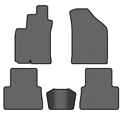 Фото - EVA коврики в салон авто EVAtech для Lacetti Chevrolet 2002 1 поколение Sedan EU CT32554CG5SGB