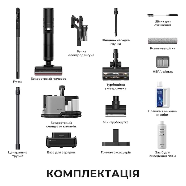 Фото - Пылесос ручной моющий Dreame Wet and Dry Vacuum H15 Mix