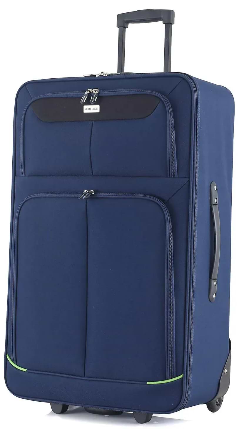 Валіза Semi Line L Blue/Green Lines (T5755-3)