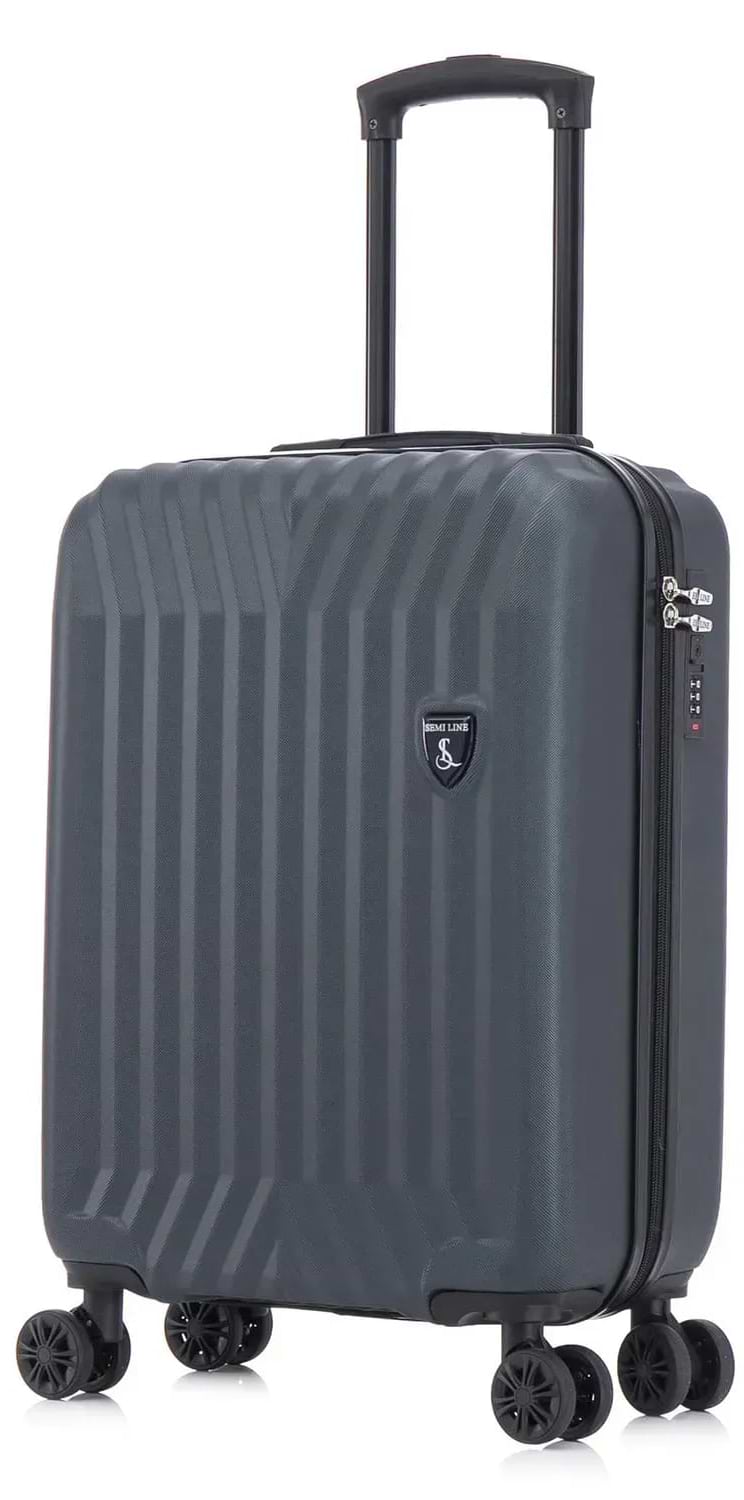 Валіза Semi Line S Navy-Green (T5859-1)