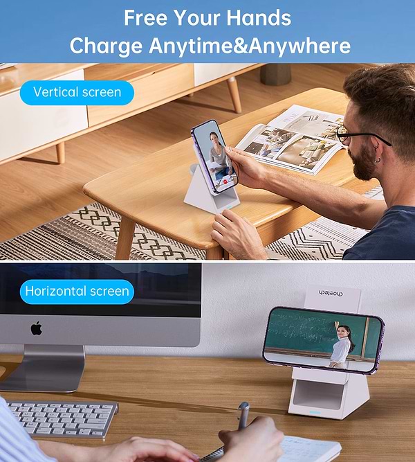 Фото - Беспроводное зарядное устройство Choetech 15W (T600-F)