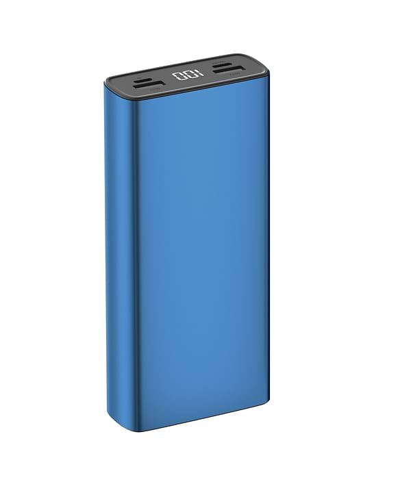 Фото - Батарея мобільна Xipin T63 PD20W 20000mah Blue (T63LF)