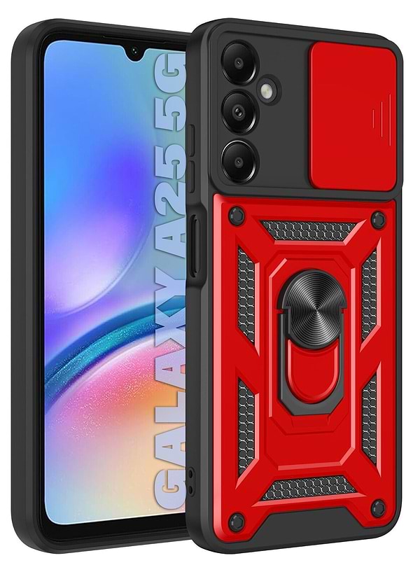 Фото - Чохол для смартфону BeCover Military for Samsung Galaxy A25 5G SM-A256 Red (711013)