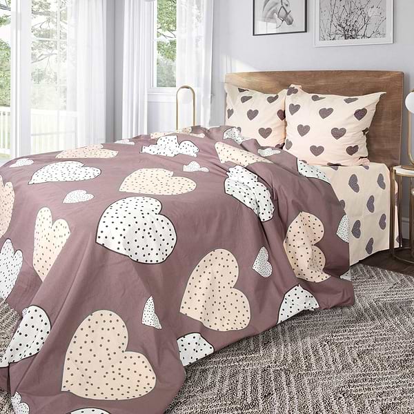 Фото - Комплект постільної білизни Ярослав бязь диз.t293 145х215, нав. 50х70 (45092)