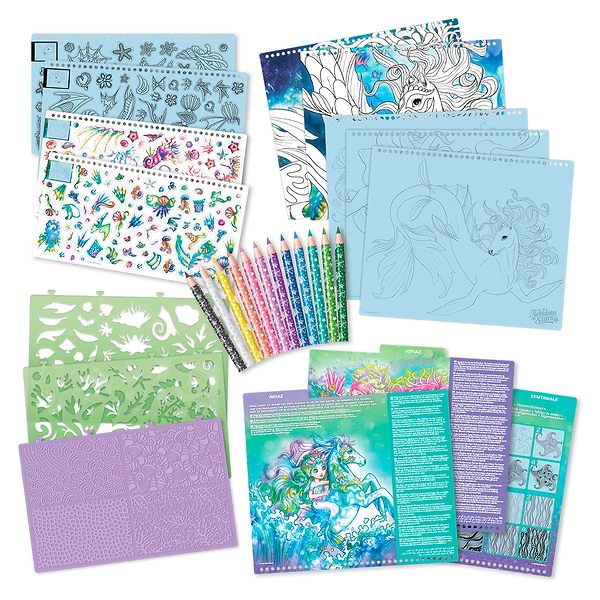 Фото - Набор для рисования Nebulous Stars СКЕТЧБУК: ЛЕГЕНДА ОБ АРИАЗЕ (11372)