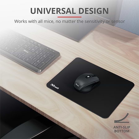 Фото - Килимок для миші Trust Mouse Pad M (24193)