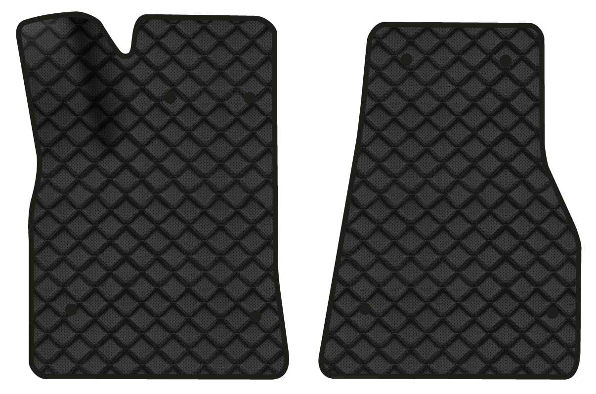 Килимки з екошкіри в салон авто передні EVAtech ECO для Model S Tesla 2012 1 покоління Liftback USA TA12705AE2BW8BBB