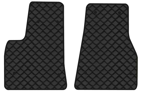 Фото - Килимки з екошкіри в салон авто передні EVAtech ECO для Model S Tesla 2012 1 покоління Liftback USA TA12705AG2BW8BBB