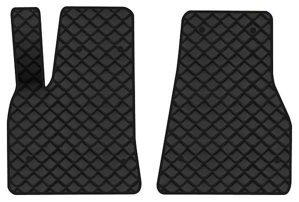 Фото - Килимки з екошкіри в салон авто передні EVAtech ECO для Model S Tesla 2012 1 покоління Liftback USA TA12705AV2BW8BBB