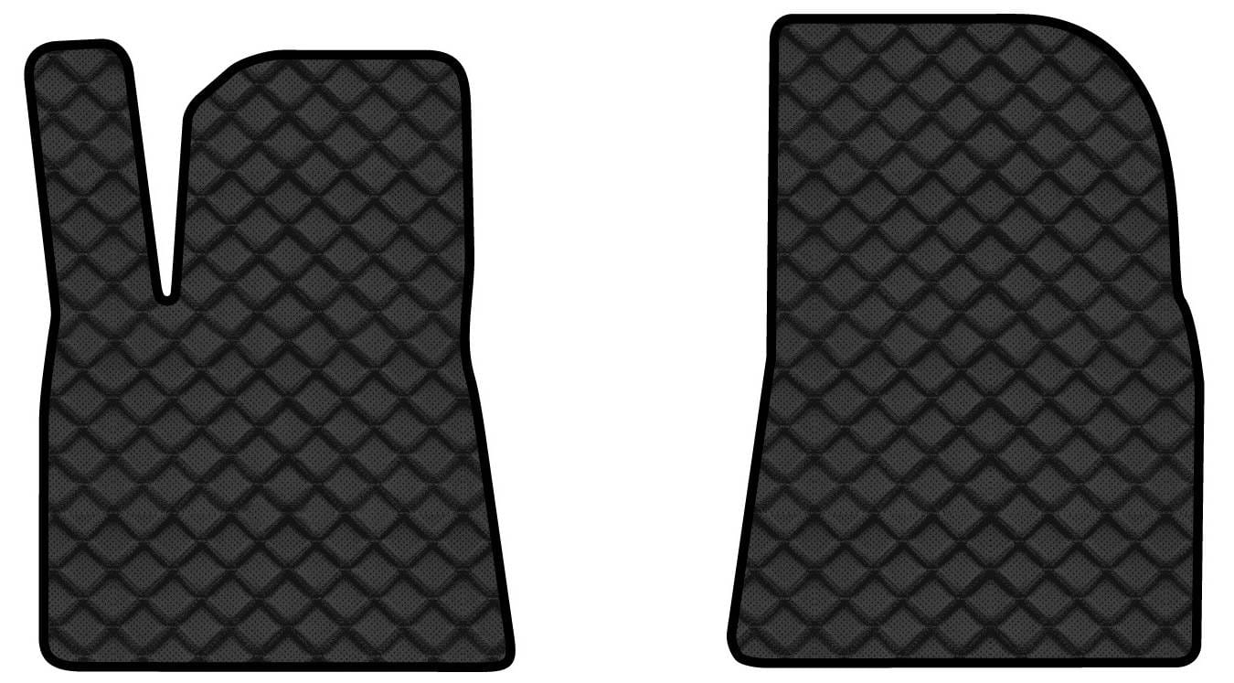 Килимки з екошкіри в салон авто передні EVAtech ECO для Model 3 Restyling Tesla 2020 1 покоління Sedan USA TA13739A2BBLB