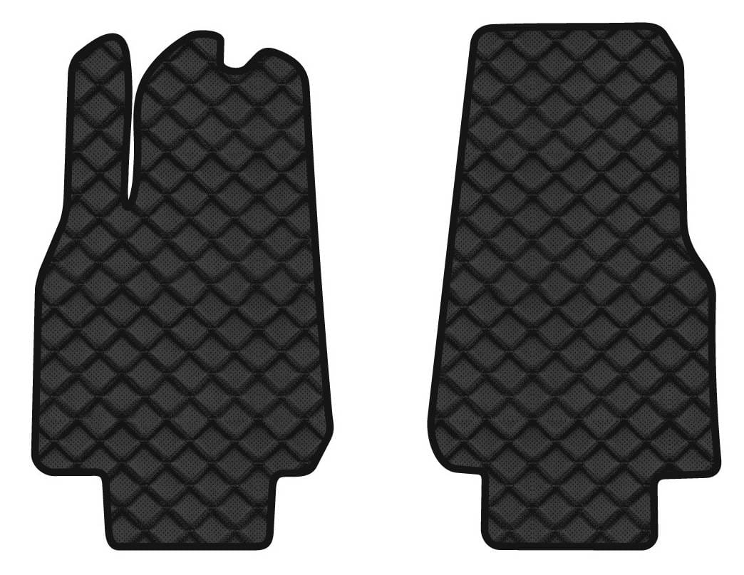 Коврики из экокожи в салон авто передние EVAtech ECO для Model Y 5 seats Restyling Tesla 2021 1 поколение SUV USA TA14184A2BBB