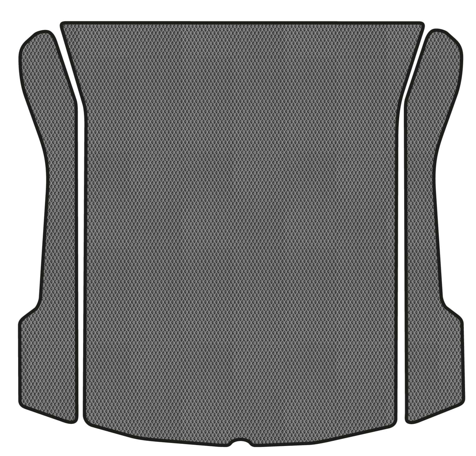 EVA килимок в багажник авто EVAtech для Model 3 Tesla 2017-2020 1 покоління Sedan USA (TA1592BE3RGB)