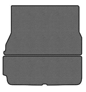 Фото - EVA килимок в багажник авто EVAtech для Model X 6 seats Tesla 2015-2017 1 покоління SUV USA (TA1671BE2SGB)