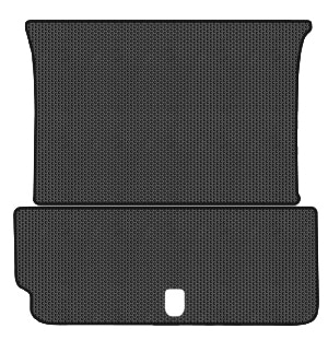 EVA килимок в багажник авто EVAtech для Model X 7 seats Tesla 2015-2017 1 покоління SUV USA (TA1672BE2SBB)