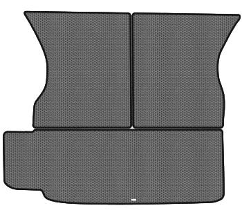 EVA килимок в багажник авто EVAtech для Model X 6 seats Restyling Tesla 2021 1 покоління SUV USA (TA43889BE3SGB)