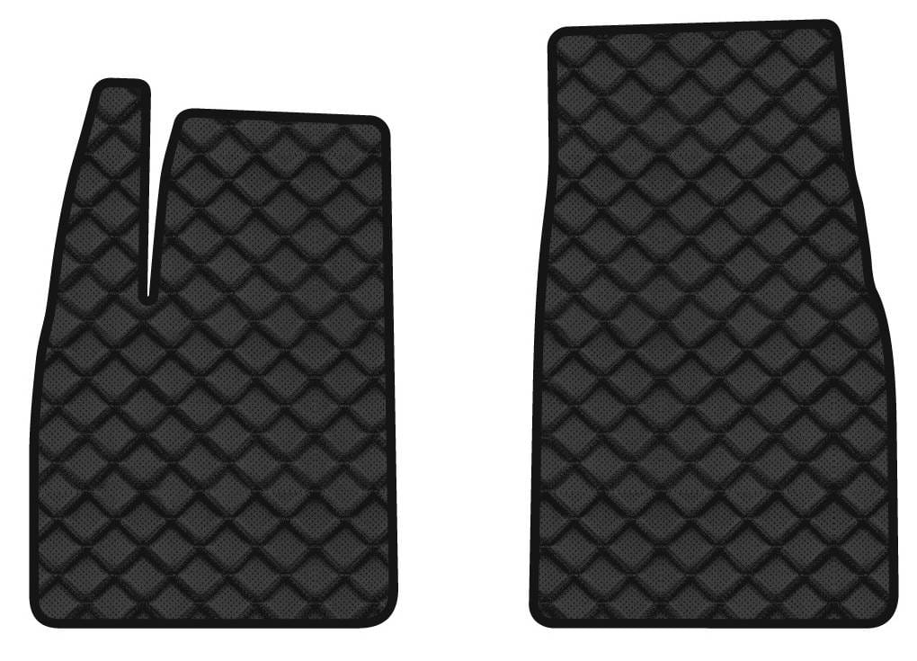 Коврики из экокожи в салон авто передние EVAtech ECO для Model X 5 seats Restyling Tesla 2021 1 поколение SUV USA TA44288A2BBB