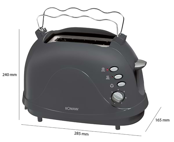Фото - Тостер Bomann TA 246 CB Grey