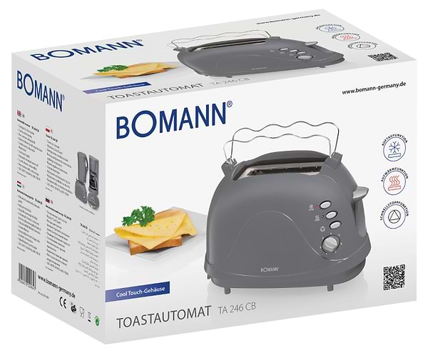 Фото - Тостер Bomann TA 246 CB Grey