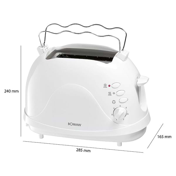 Фото - Тостер Bomann TA 246 CB White