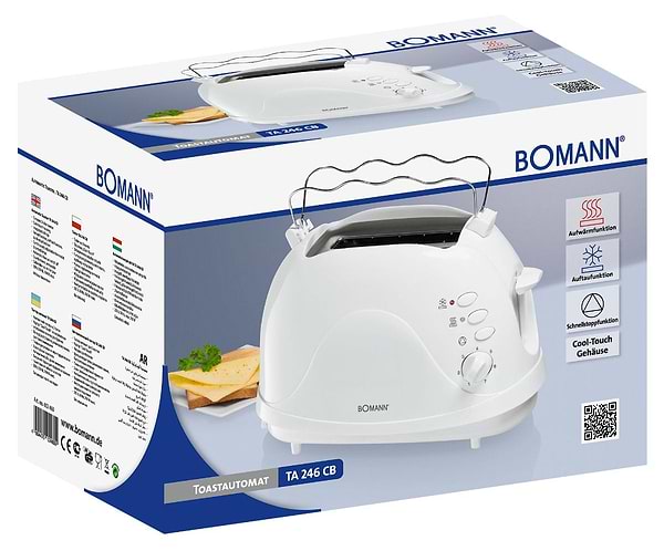 Фото - Тостер Bomann TA 246 CB White