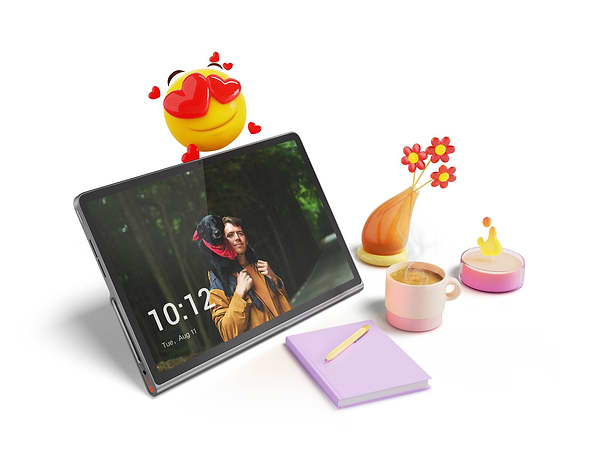 Фото - Планшет Lenovo Tab Plus 8/256 WiFi (ZADX0145UA) Luna Grey+Case