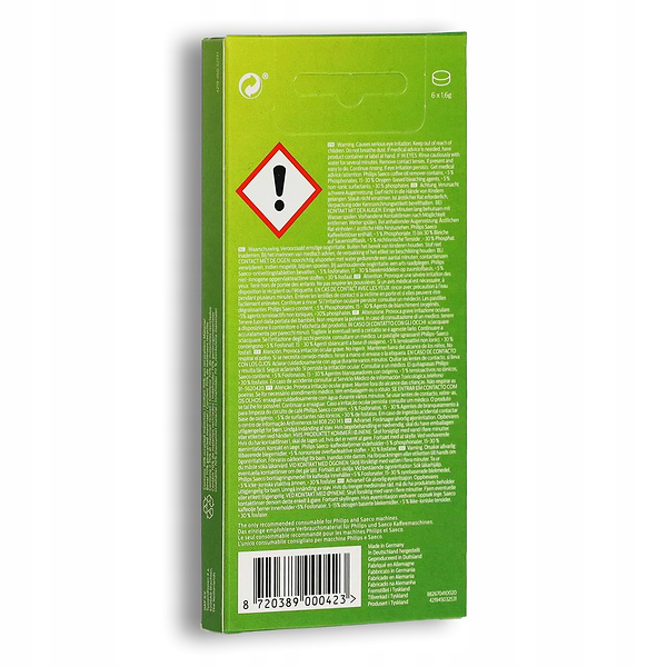 Фото - Таблетки для удаления масляного налета Philips CA6704/10